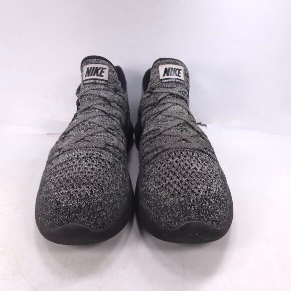 Nike Lunar Epic Flyknit 2 Athletic Running Shoe Womens Size 9 863779-004 Gray - Picture 2 of 10